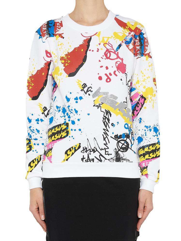 versace graffiti sweatshirt