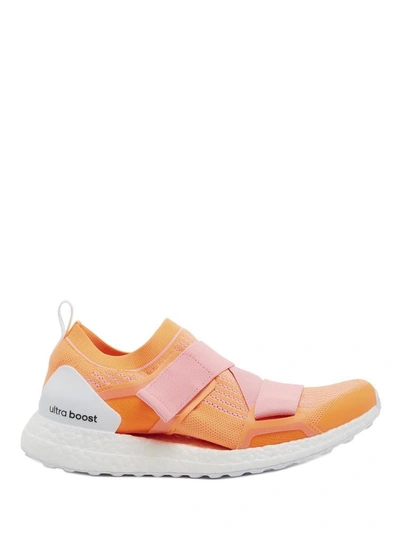 Shop Adidas By Stella Mccartney Ultra Boost Glow Sneakers In Orange