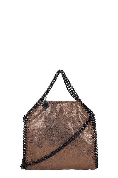 Shop Stella Mccartney Falabella Cross Body Strap In Brown