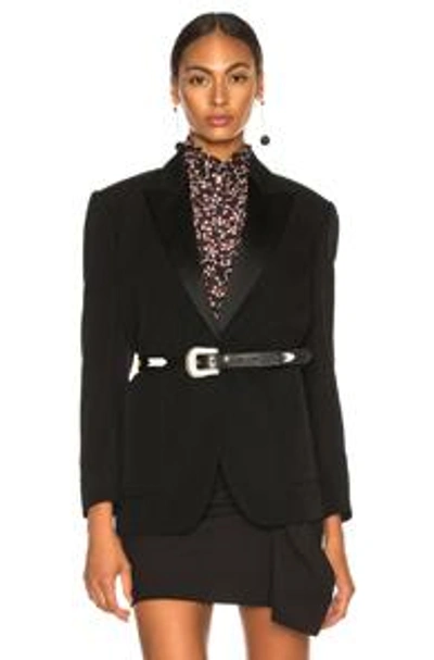 Shop Isabel Marant Laya Jacket In Black