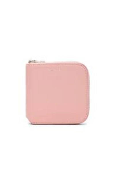 Shop Acne Studios Csarite Wallet In Pink
