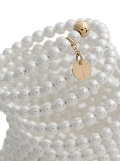 Shop Y/project 'cleopatra' Perlenarmband - Weiss In White