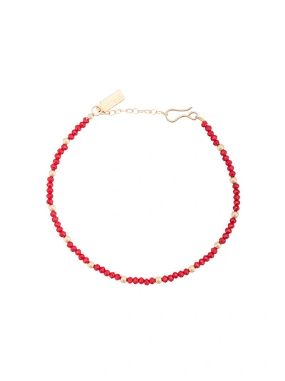 Shop Hues Bead Single Bracelet - Red