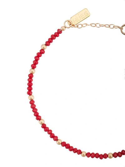 Shop Hues Bead Single Bracelet - Red