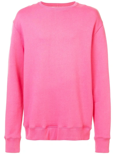 Shop Rochambeau Crewneck Sweatshirt - Pink