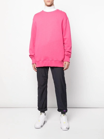 Shop Rochambeau Crewneck Sweatshirt - Pink