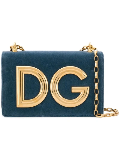 Shop Dolce & Gabbana Dg Millennials Crossbody Bag - Blue