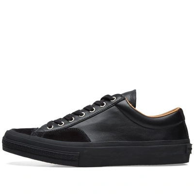 Shop Dries Van Noten Leather Sneaker In Black