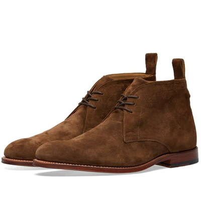 Shop Grenson Marcus Desert Boot In Brown