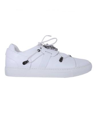 versace men's white sneakers