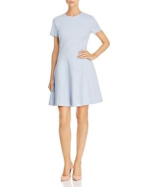 theory modern seamed shift dress