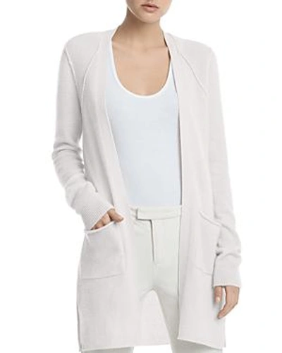 Shop Atm Anthony Thomas Melillo Longline Cashmere Cardigan - 100% Exclusive In Snow