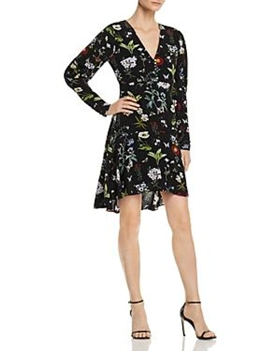 Shop Joie Analena Floral Dress In Caviar