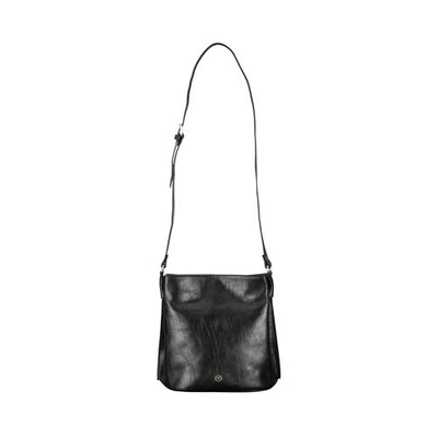 Shop Maxwell Scott Bags Stylish Black Italian Leather Shoulder Bag For Women