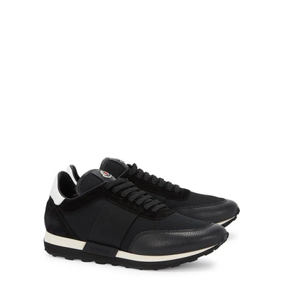 Shop Moncler Louise Panelled Mesh Sneakers