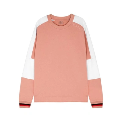 Shop P.e Nation Ali Boxer Cotton Sweatshirt In Pink
