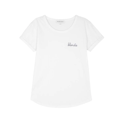 Shop Maison Labiche Blondie White Cotton T-shirt