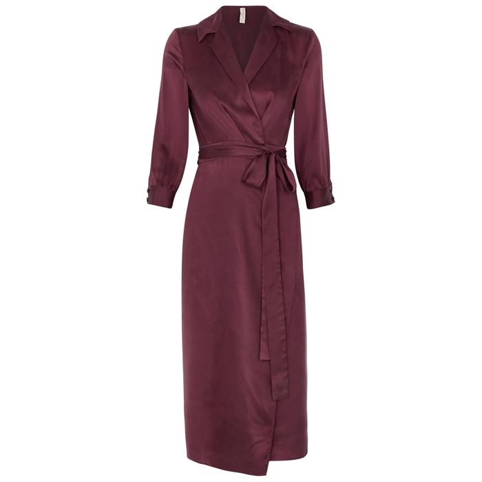 bec and bridge wrap dress