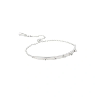 Shop Susan Caplan Contemporary Athena Infinity Bracelet In Sterling Silver