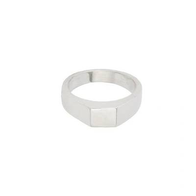 Shop Susan Caplan Contemporary Sterling Silver Small Square Signet Ring