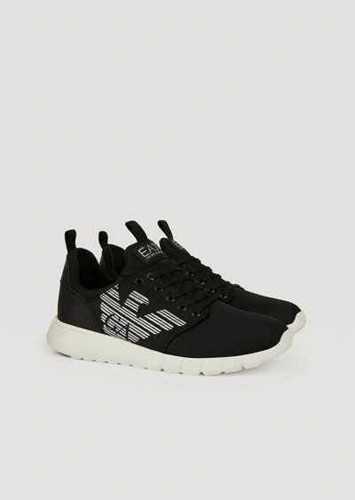 Shop Emporio Armani Sneakers - Item 11537138 In Black