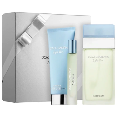 Shop Dolce & Gabbana Light Blue Trio Gift Set