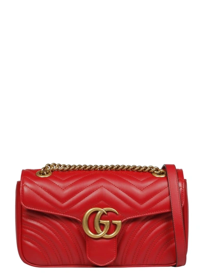 Shop Gucci Gg Marmont Matelassé Shoulder Bag In 6433