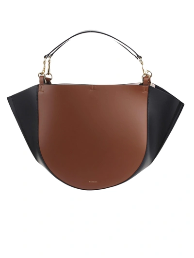Shop Wandler Mia Tote In Indian Shades