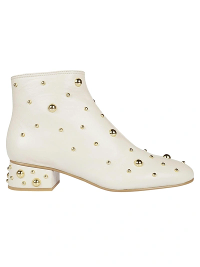 Shop See By Chloé See By Chloe Jarvis Ankle Boots In White