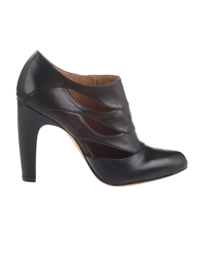 Shop Chie Mihara Chie Dandy Pumps In Negro
