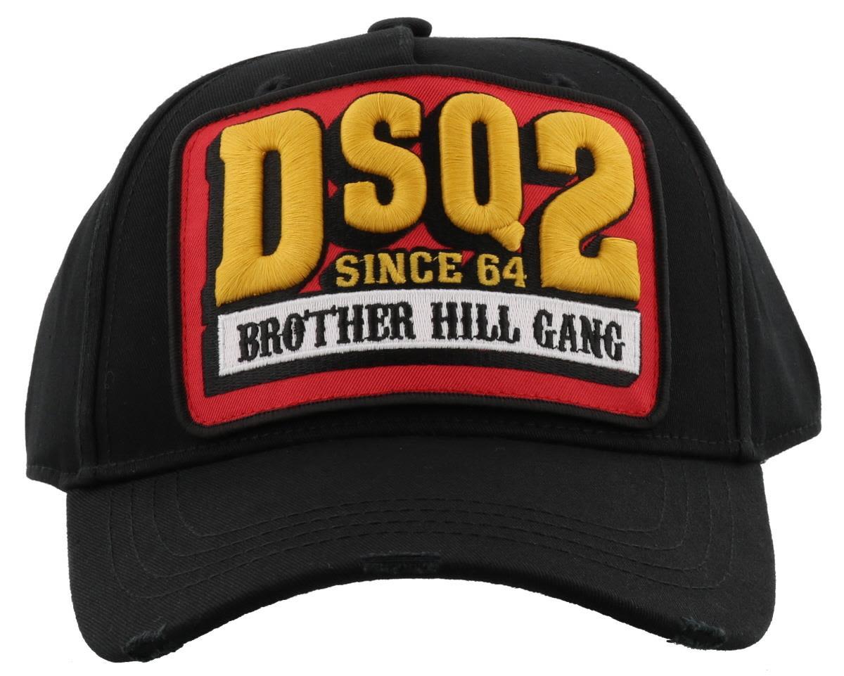 dsquared2 brother hill gang cap