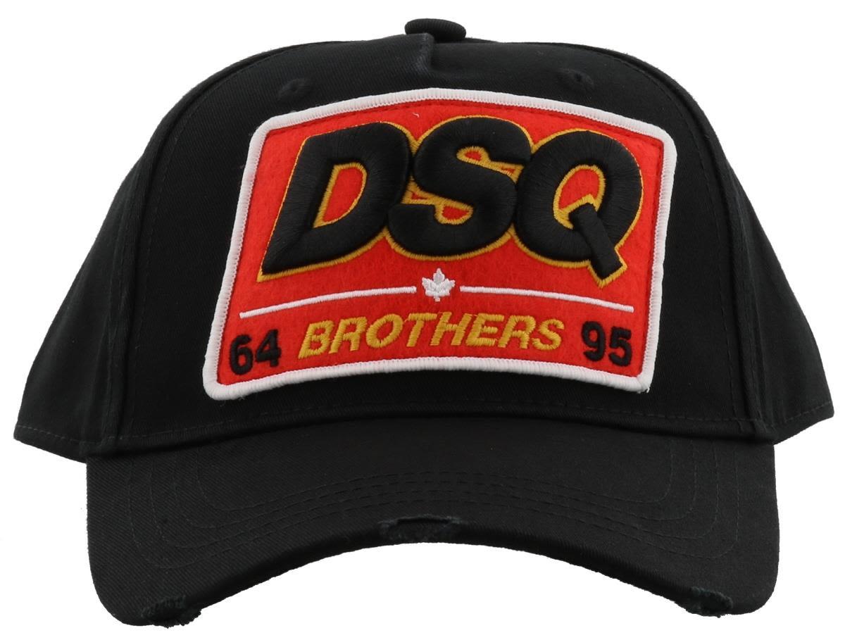 Dsquared2 Dsq Baseball Cap In Black 