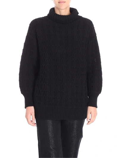 Shop Alberta Ferretti - Sweater In Black