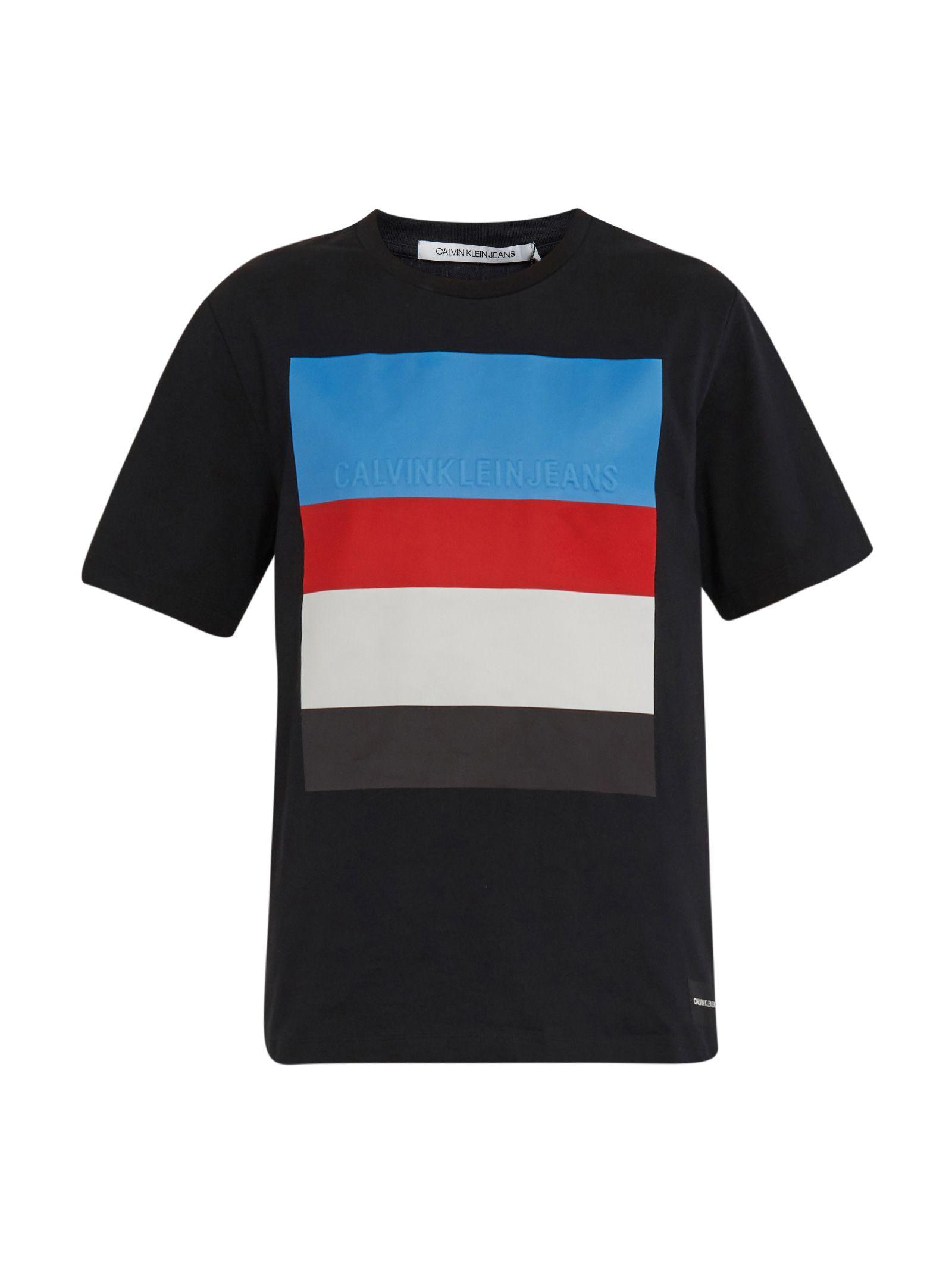 calvin klein jeans t shirt red