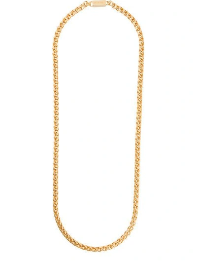 Shop Dsquared2 Chain Necklace - Metallic