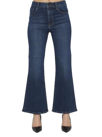 Shop J Brand Carolina High Rise Jeans In Blue