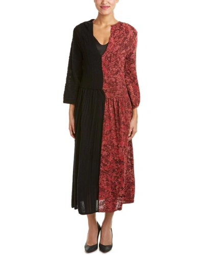 Shop M Missoni Maxi Dress In Red