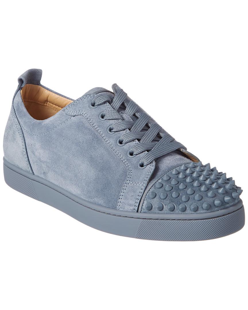 Christian Louboutin Louis Junior Spikes Suede Sneaker In Nocolor | ModeSens
