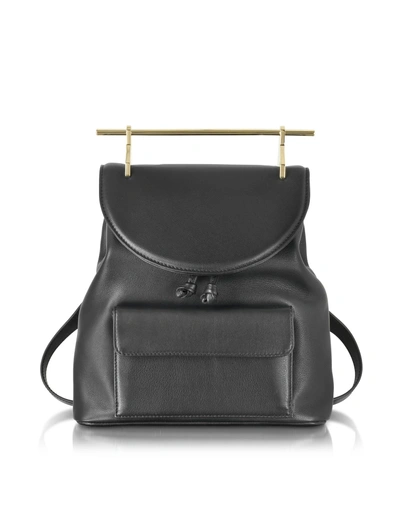 Shop M2malletier Black Leather Backpack