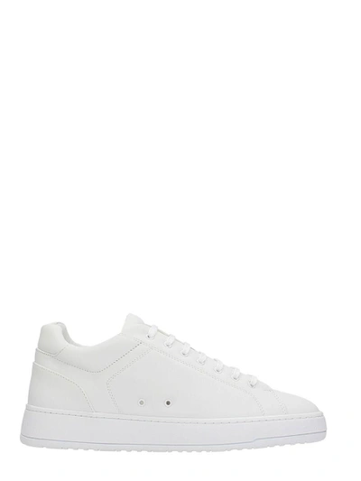 Shop Etq. Low 4 White Leather Sneakers
