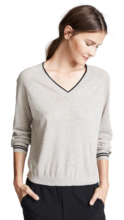 Shop Velvet Zanna Sweater In Flax