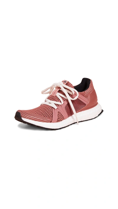 Shop Adidas By Stella Mccartney Ultraboost Sneakers In Pink/coffee Rose/black