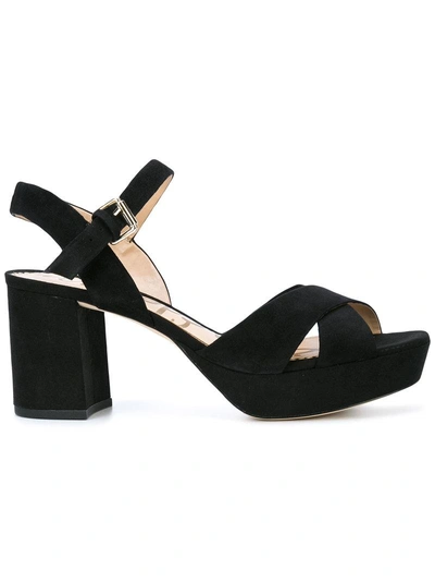 Shop Sam Edelman Leather Sandals - Black