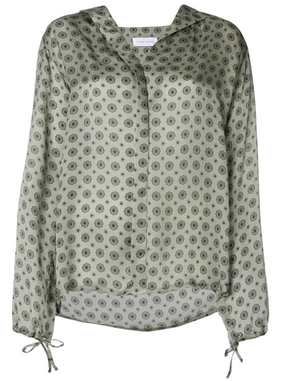 Shop Christian Wijnants V-neck Blouse - Green