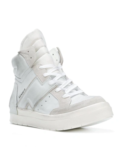 Shop Cinzia Araia Skin 975 Hi-top Sneakers - White