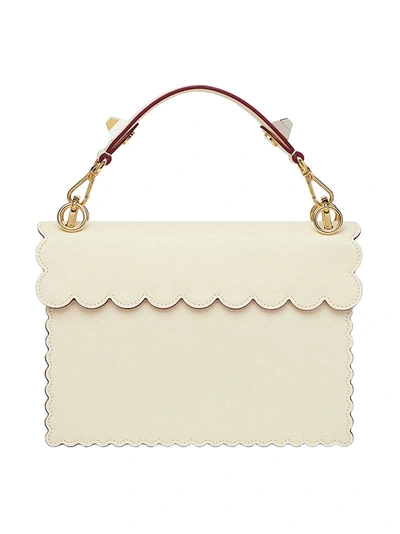 Shop Fendi Kan I Shoulder Bag - Yellow