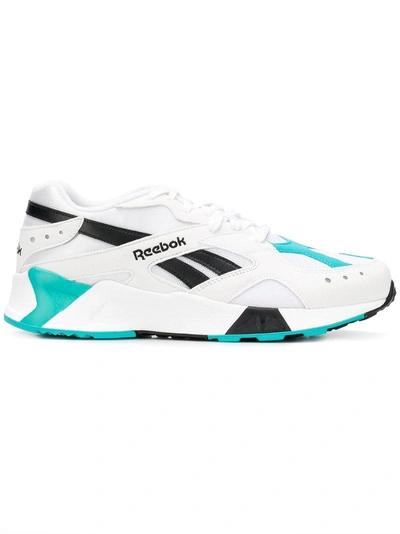 Shop Reebok Aztrek Colour Block Sneakers - White