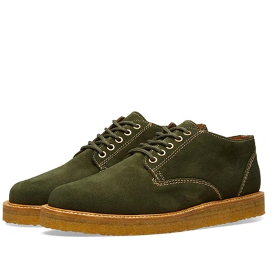 Shop Wild Bunch Classic 5 Eyelet Shoe In Green