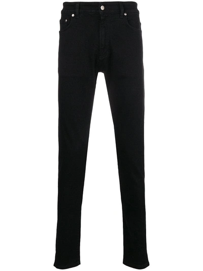 Shop Represent Essential Slim-fit Jeans - Black