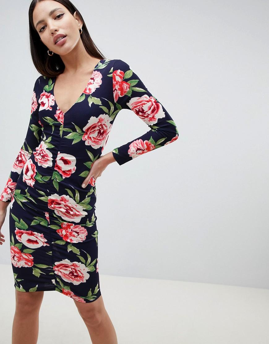 ax paris navy floral